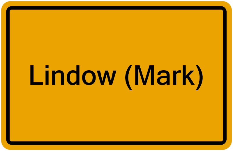 Handelsregisterauszug Lindow (Mark)